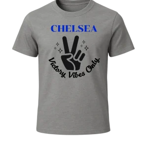 CHELSEA- Victory Vibes Only T-Shirt